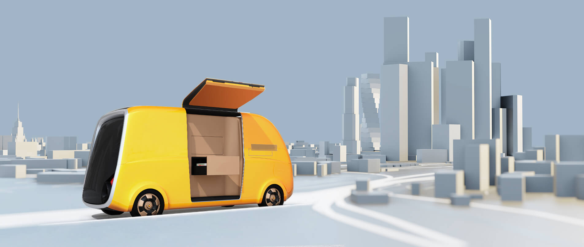 fun88官网助力无人配送车解急难